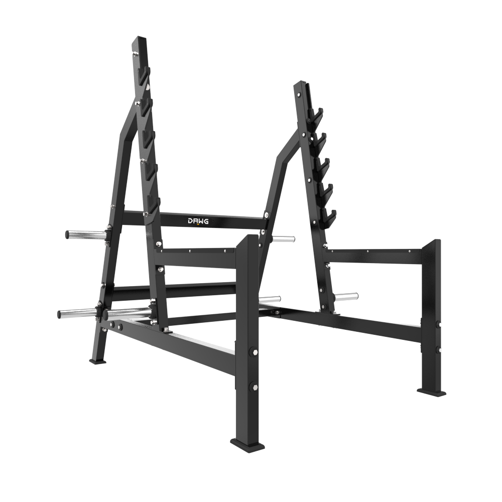 TM31 Olympic Squat Rack — Detail