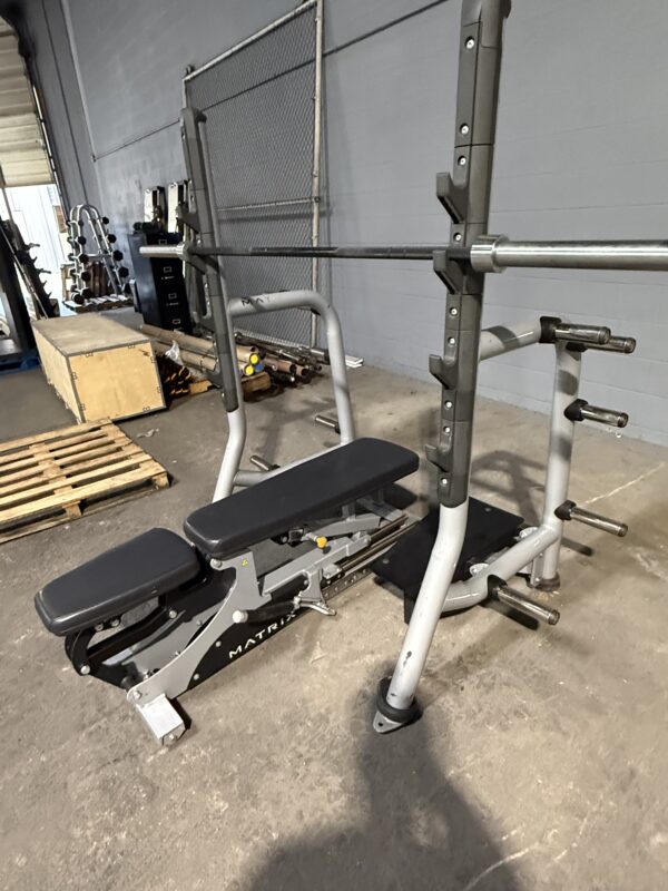 Matrix Magnum Adjustable Olympic Bench Press